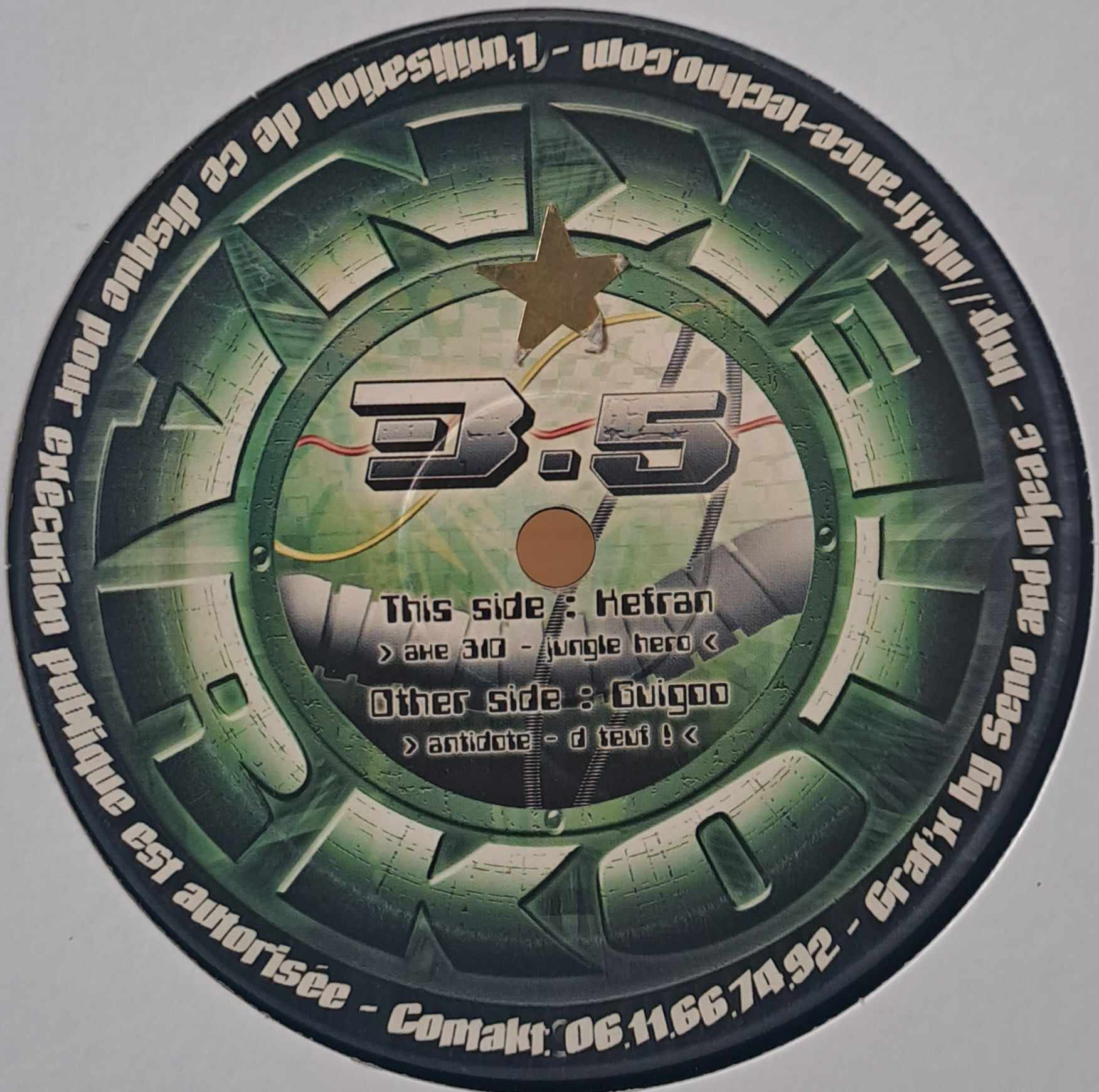 Narkotek 3.5 - vinyle freetekno
